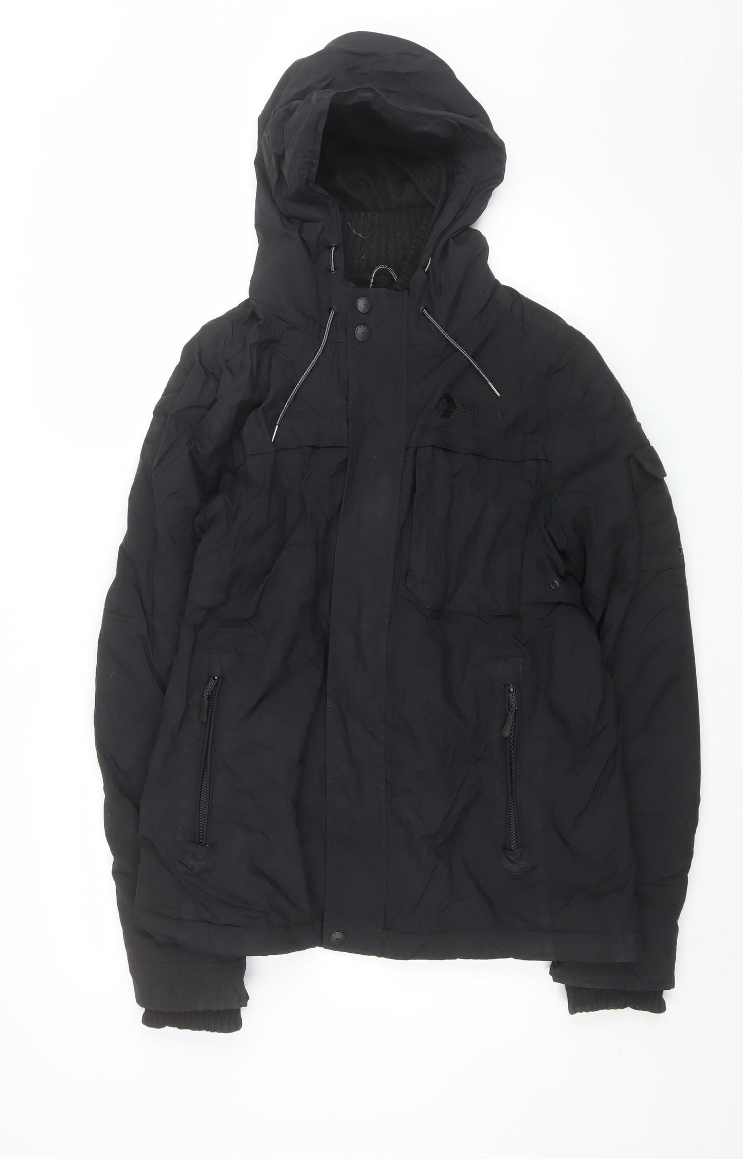 Womens UK Size M NEXT Black Puffer Jacket