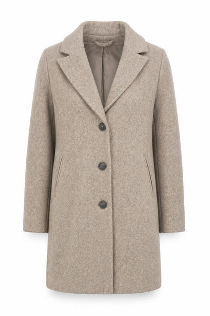Womens UK Size XS JDY Beige Overcoat