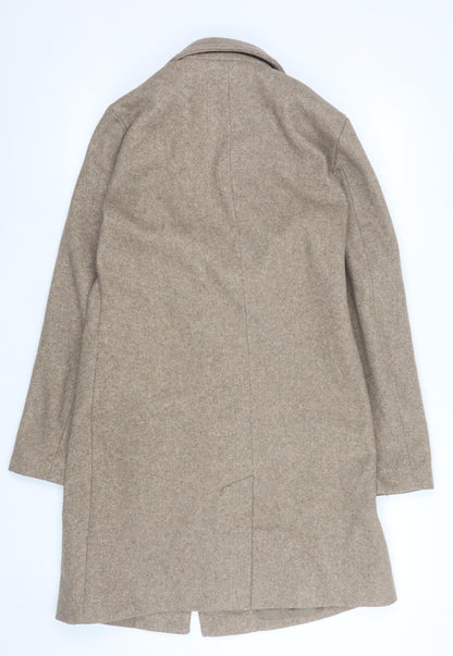 Womens UK Size XS JDY Beige Overcoat