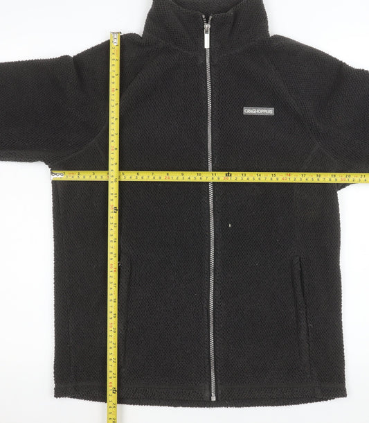 Craghoppers Men's Black Fleece Full Zip Jacket Size S