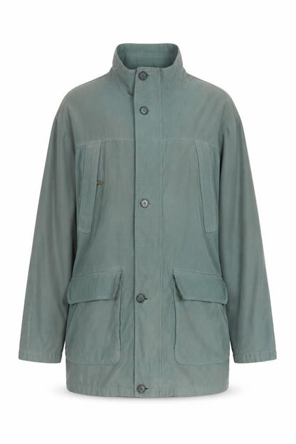 Womens UK Size M Aldon Green Overcoat