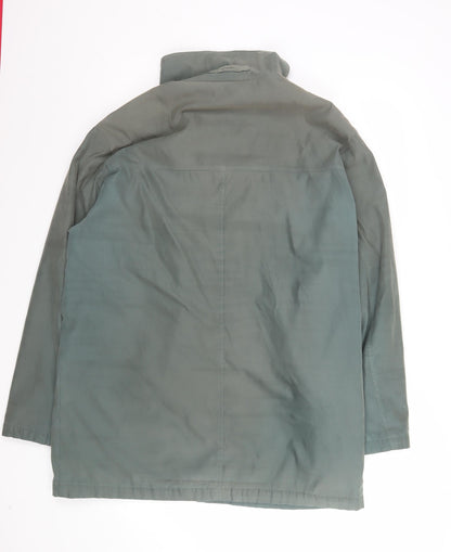 Womens UK Size M Aldon Green Overcoat