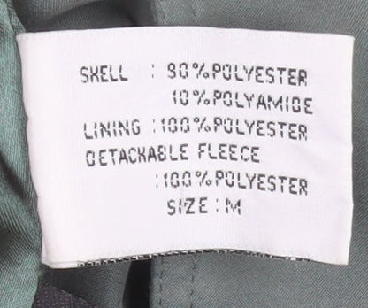 Womens UK Size M Aldon Green Overcoat