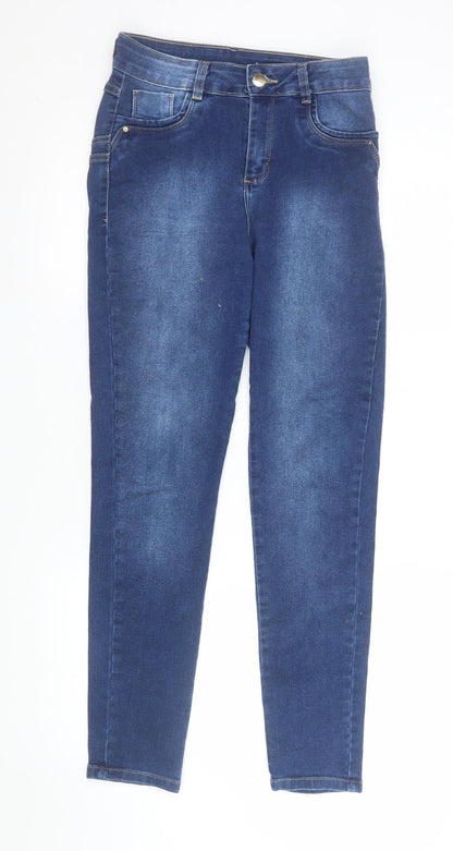 Womens UK Size 14 Sawary Jeans Slim Fit Skinny Blue Jeans