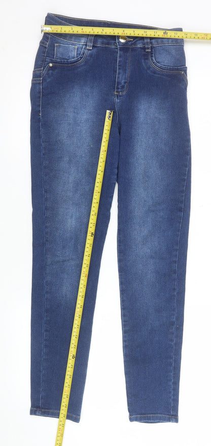 Womens UK Size 14 Sawary Jeans Slim Fit Skinny Blue Jeans