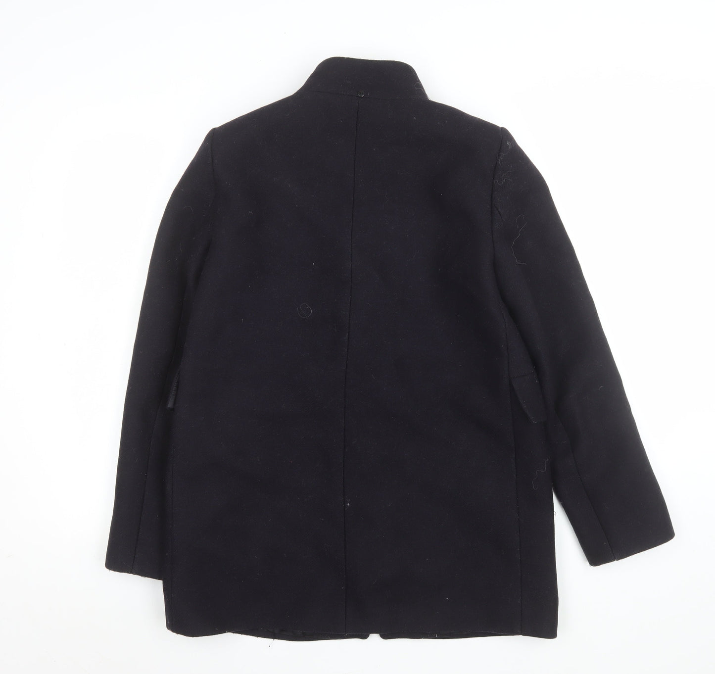 Womens UK Size 12 Zara Black Duffle Coat