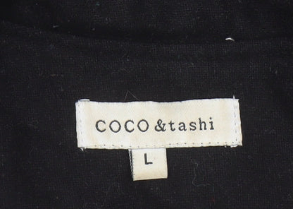 Womens UK Size L COCO & Tashi Black Blazer