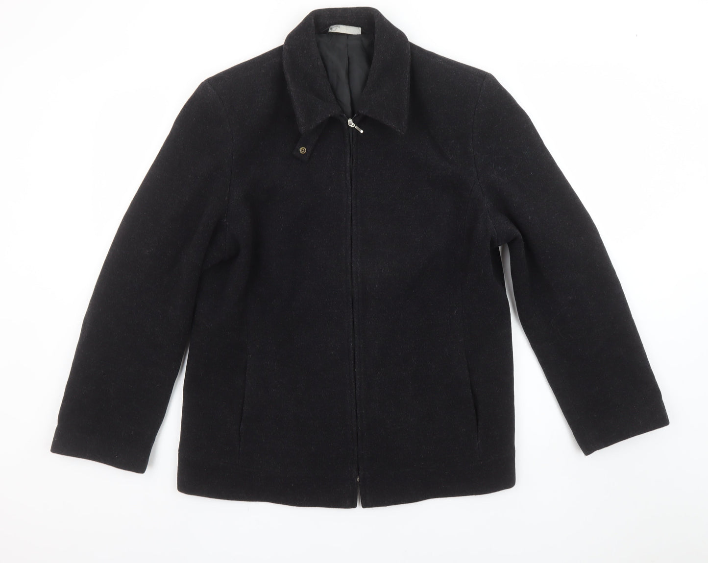 Womens UK Size 16 BHS Black Basic Jacket