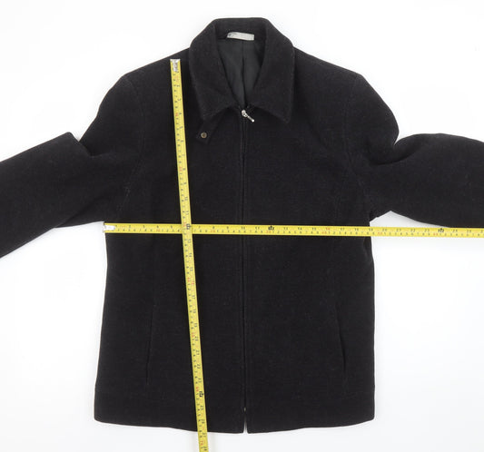 Womens UK Size 16 BHS Black Basic Jacket