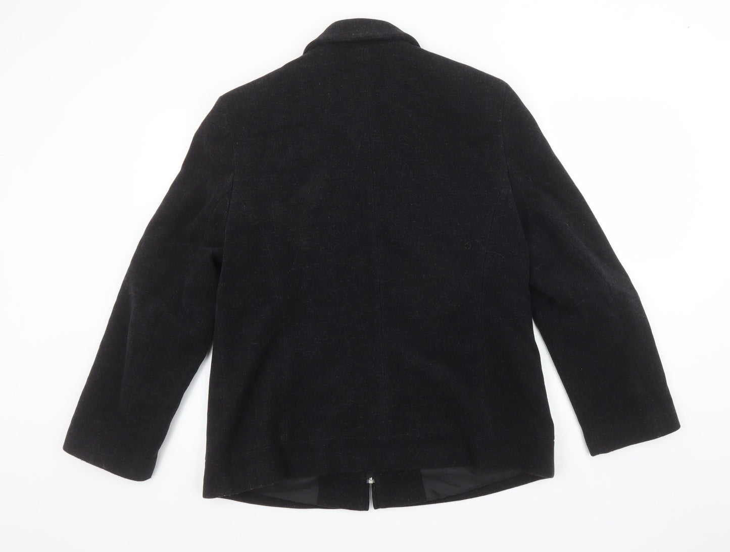 Womens UK Size 16 BHS Black Basic Jacket