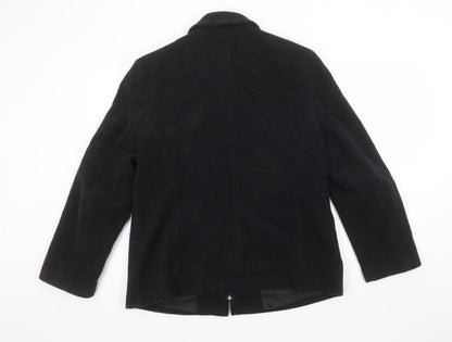 Womens UK Size 16 BHS Black Basic Jacket
