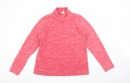 Womens UK Size 16 Mountain Warehouse Pink Pullover Sweatshirt