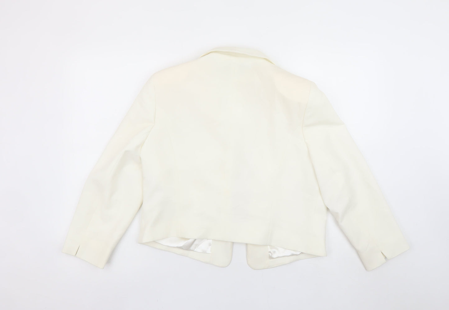 Womens UK Size 16 Dorothy Perkins Regular Ivory Blazer