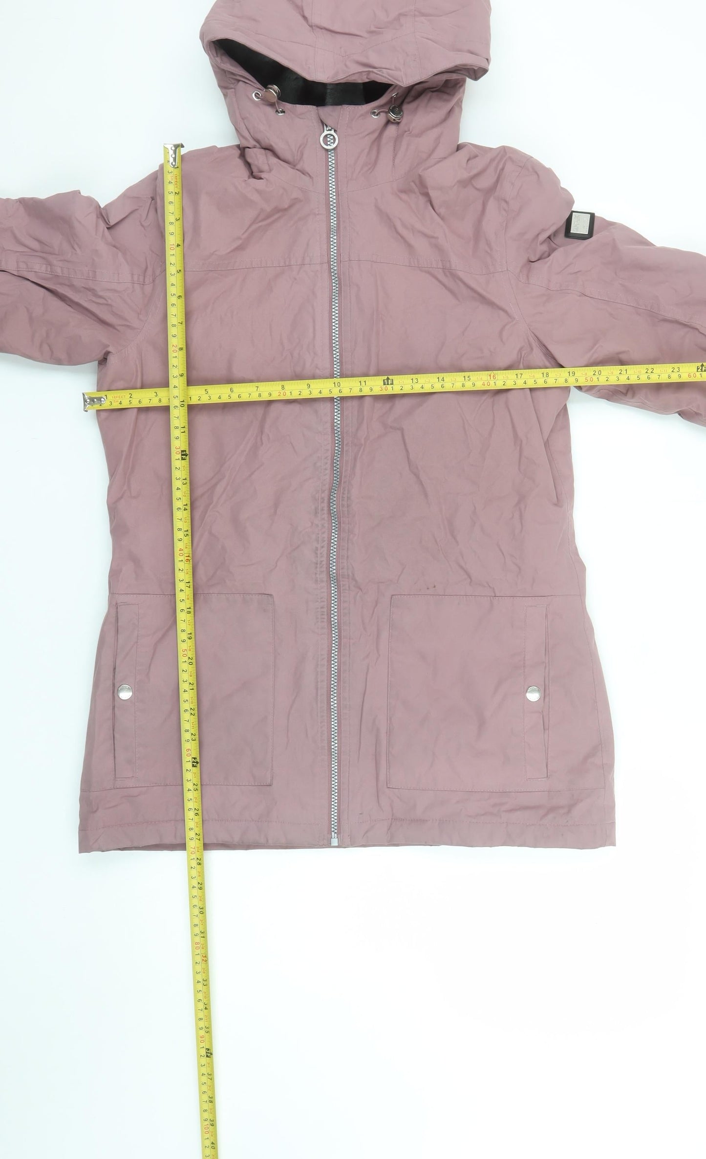 Womens UK Size 10 Regatta Pink Parka Coat