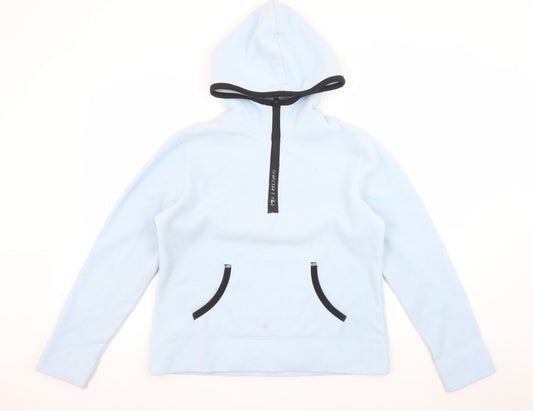 Womens UK Size L H&M Blue Pullover Hoodie