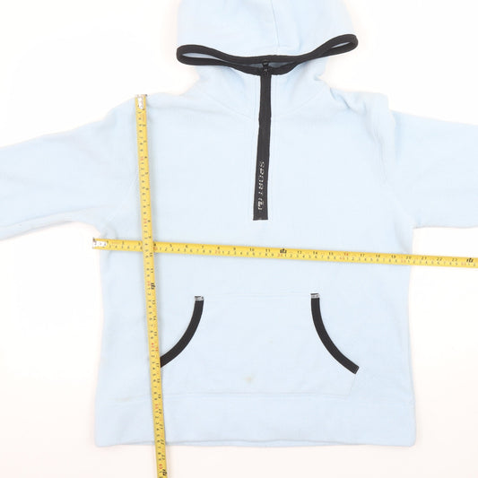 Womens UK Size L H&M Blue Pullover Hoodie