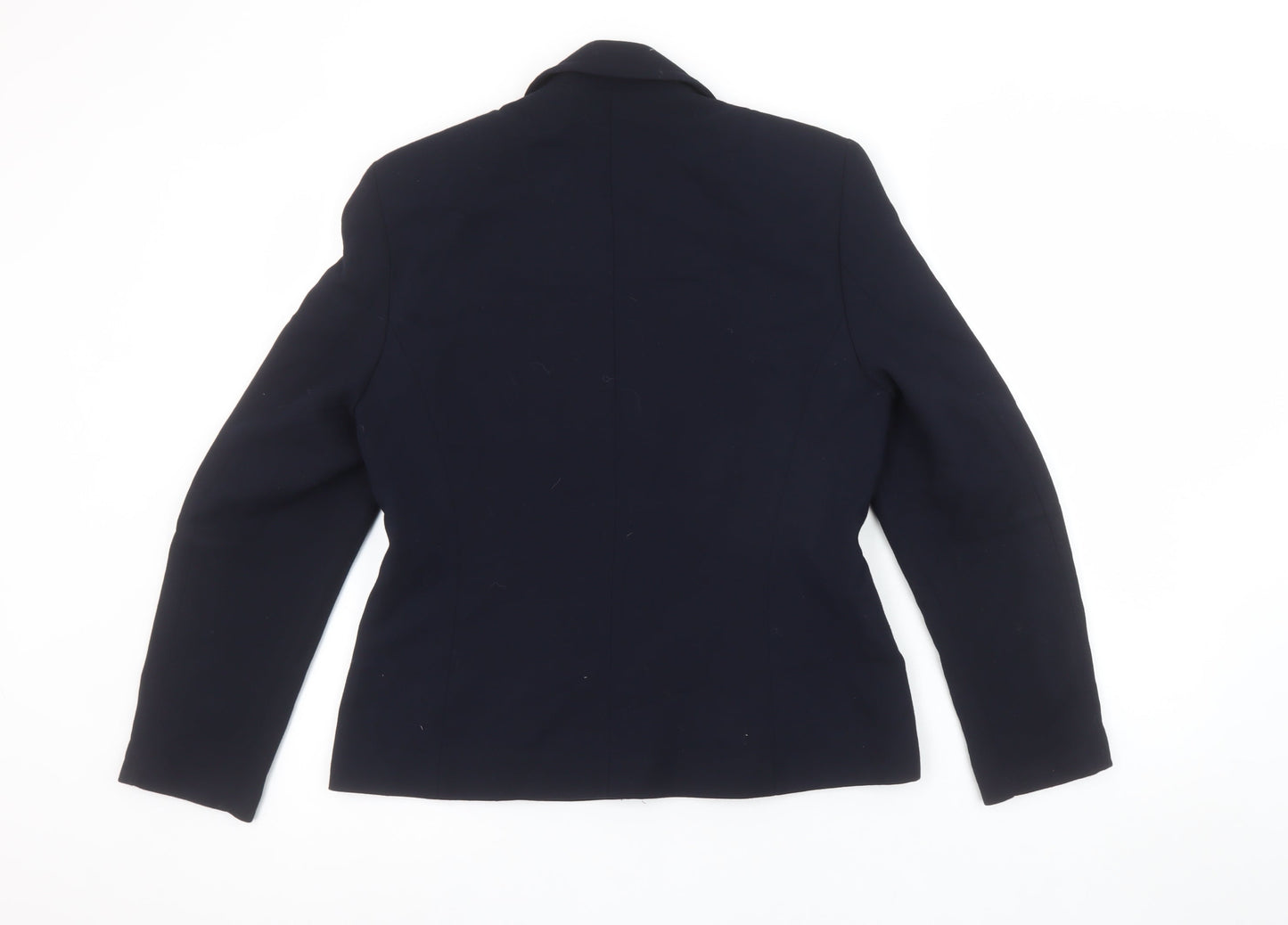 Womens UK Size 10 Marks and Spencer Regular Blue Blazer