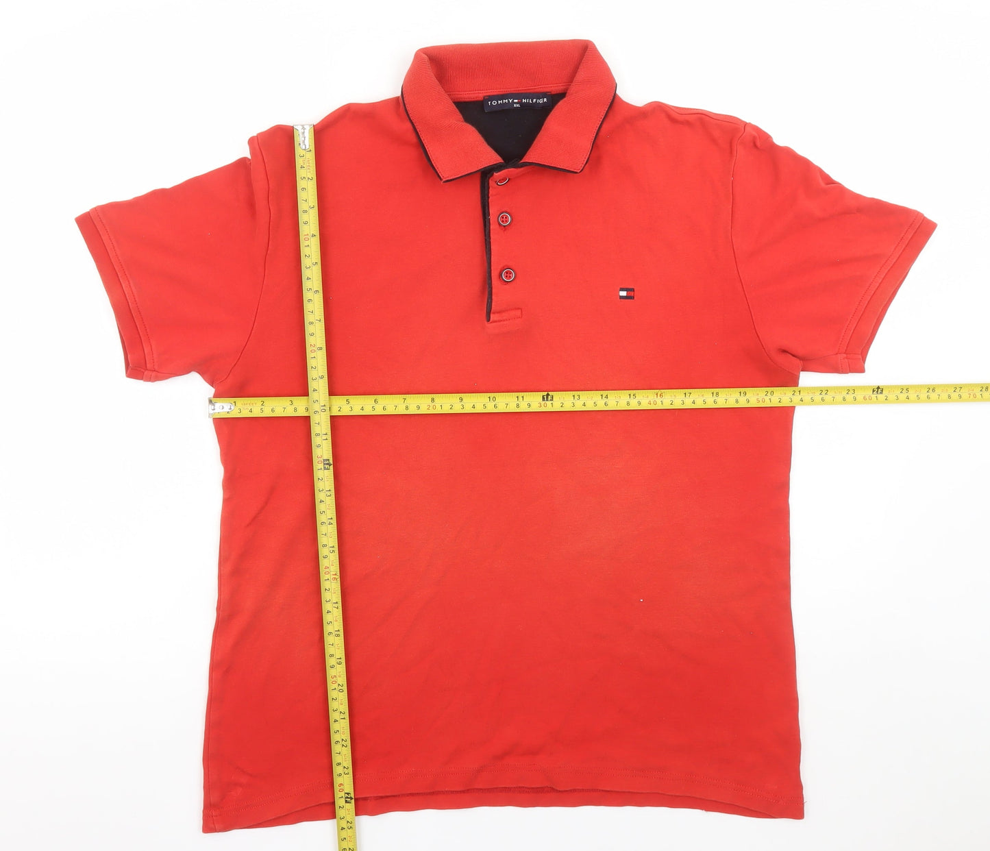 Mens UK Size 2XL Tommy Hilfiger Cotton Polo Shirt