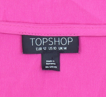 Womens UK Size 14 Topshop Shift Dress