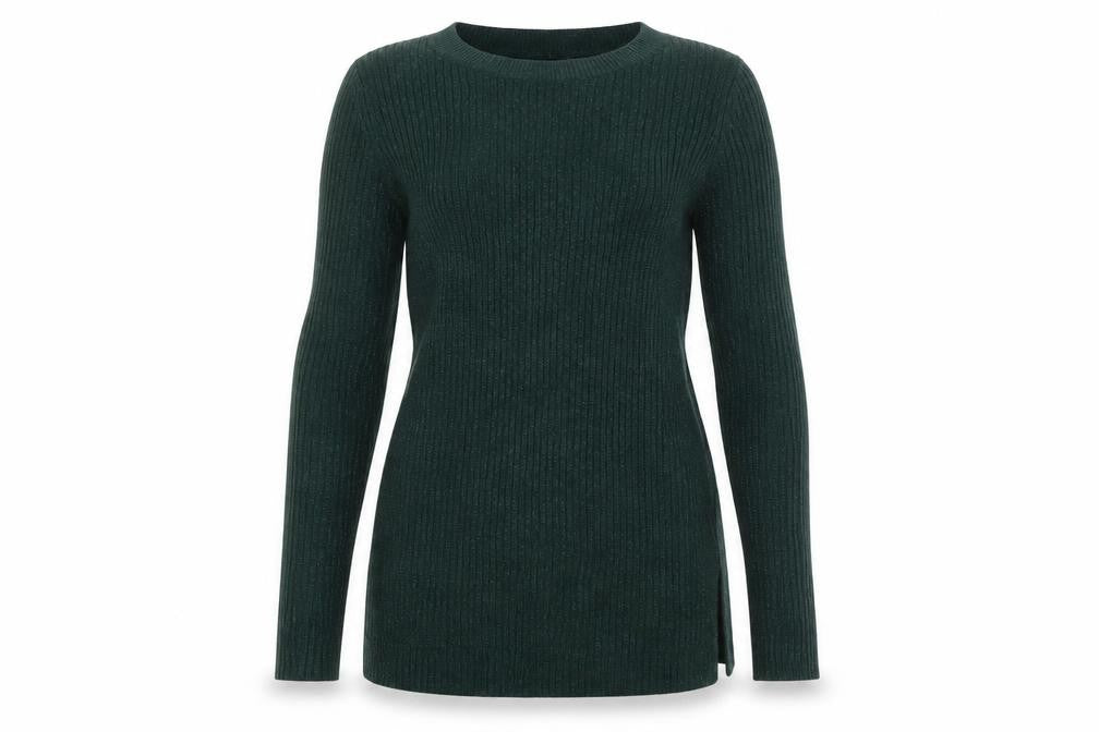 Womens UK Size 12 H&M Green Pullover Jumper