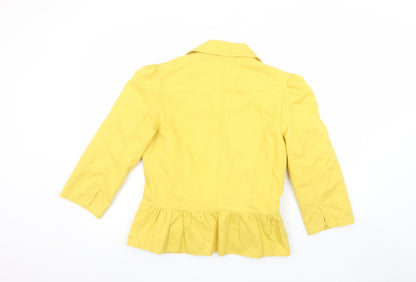 Womens UK Size 12 A|Wear Regular Yellow Blazer