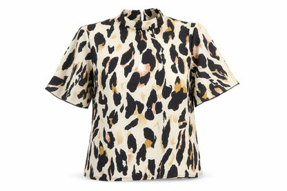 Womens UK Size 14 Boohoo Multicoloured Basic Blouse