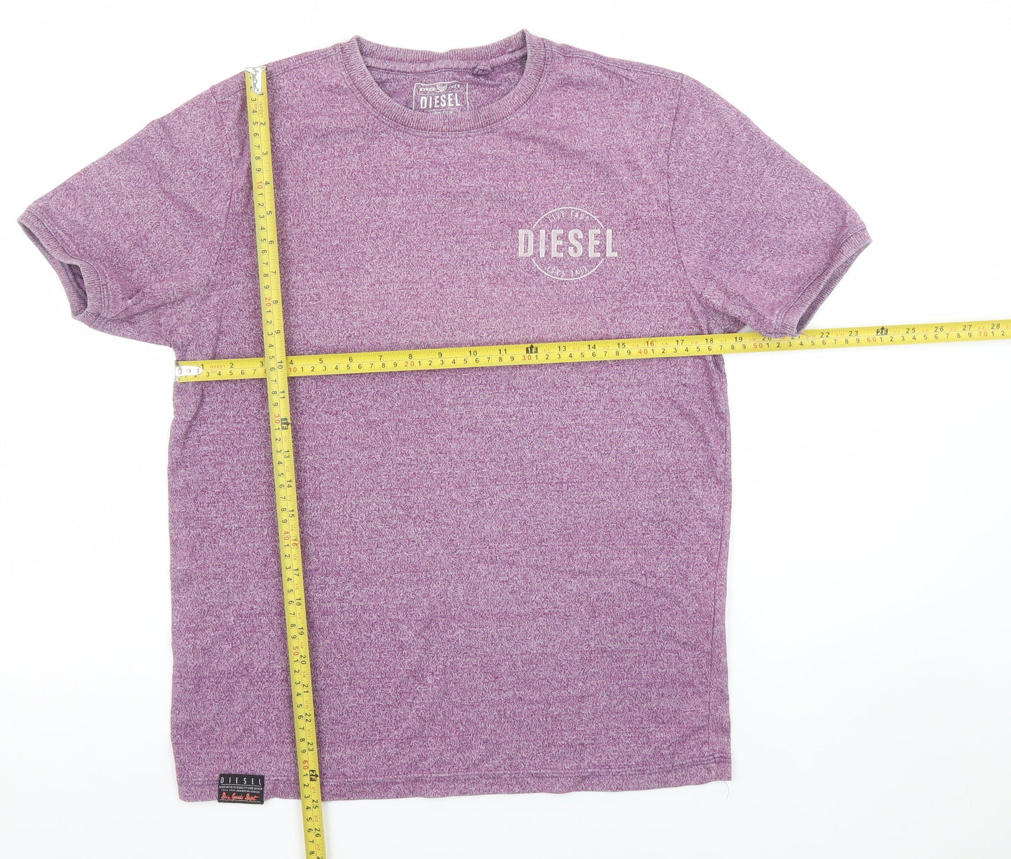 Mens UK Size M Diesel Purple  T-Shirt