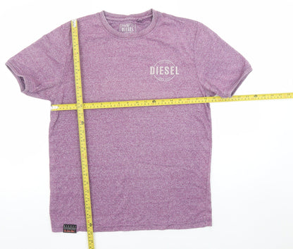 Mens UK Size M Diesel Purple  T-Shirt