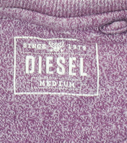 Mens UK Size M Diesel Purple  T-Shirt