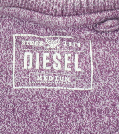 Mens UK Size M Diesel Purple  T-Shirt