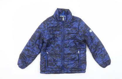 Boys UK Size 7-8 Years Regatta Blue Puffer Jacket