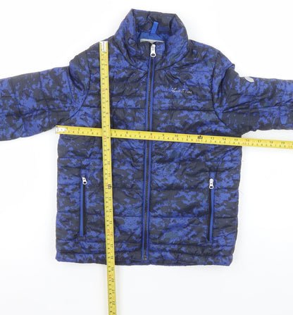 Boys UK Size 7-8 Years Regatta Blue Puffer Jacket