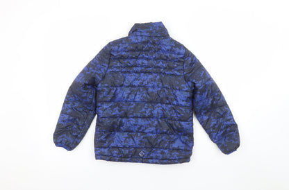 Boys UK Size 7-8 Years Regatta Blue Puffer Jacket
