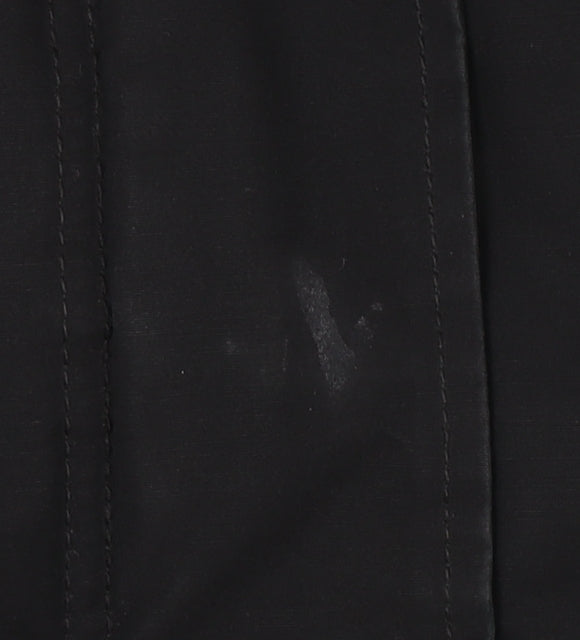 Mens UK Size S Sailors & Brides Black Parka Coat