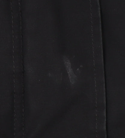 Mens UK Size S Sailors & Brides Black Parka Coat