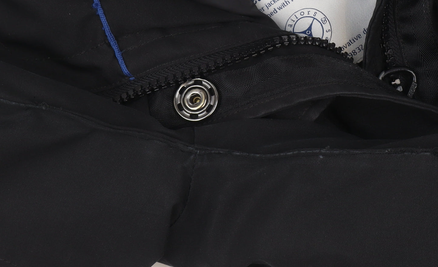 Mens UK Size S Sailors & Brides Black Parka Coat