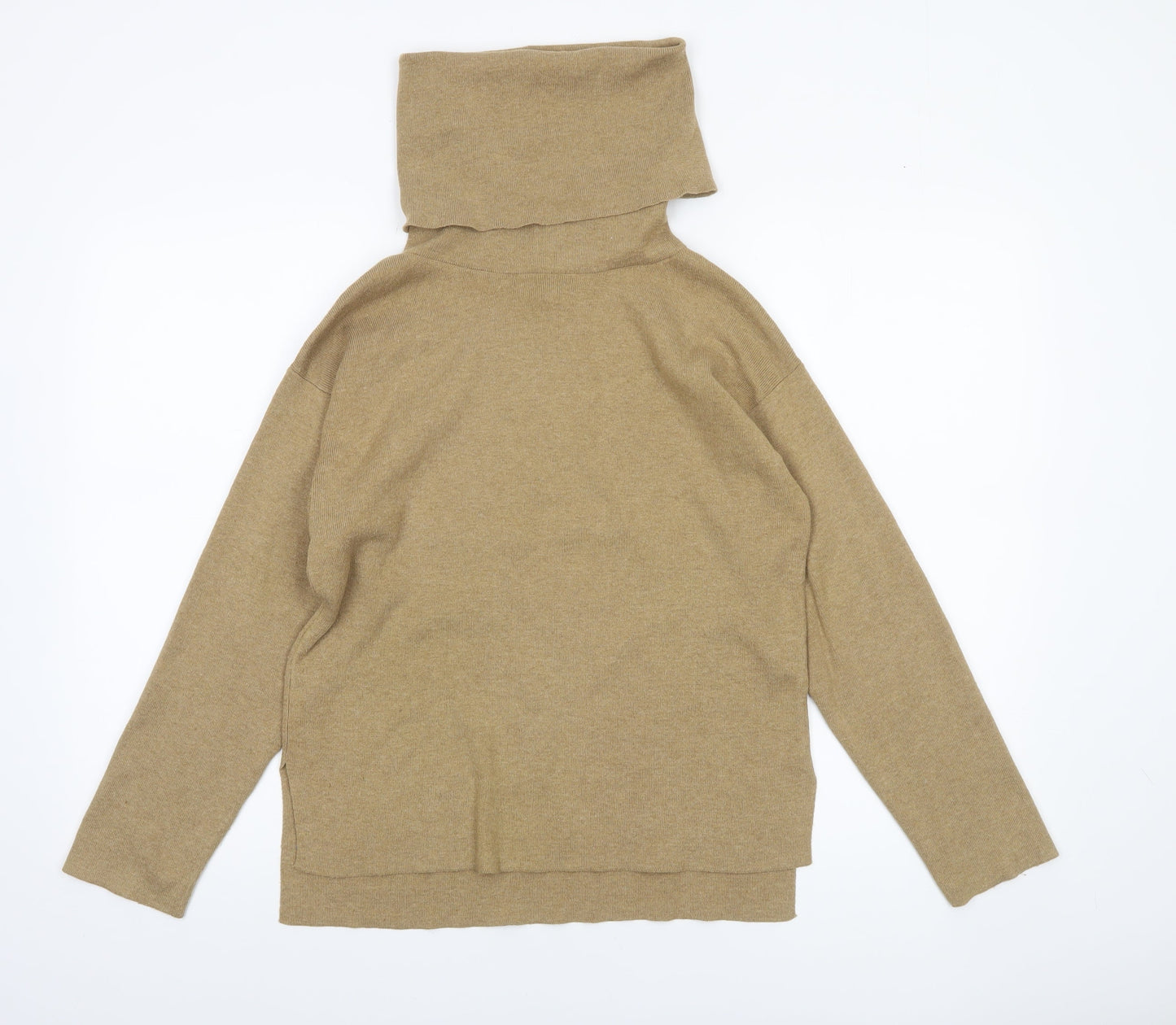 Womens UK Size XS H&M Beige Pullover Jumper