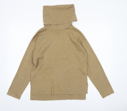 Womens UK Size XS H&M Beige Pullover Jumper