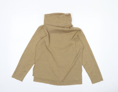 Womens UK Size XS H&M Beige Pullover Jumper