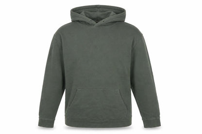 Mens UK Size S Topman Green Pullover Hoodie