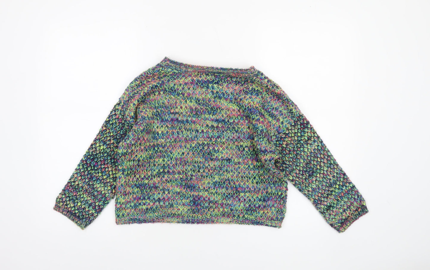 Womens UK Size 8 Topshop Multicoloured Pullover Jumper
