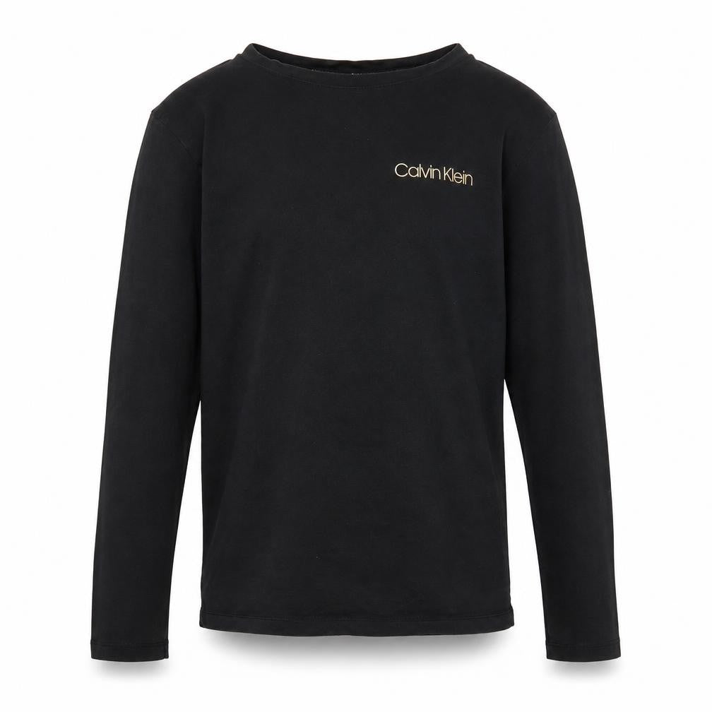 Boys UK Size 14-16 Years Calvin Klein Black Basic T-Shirt