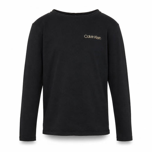 Boys UK Size 14-16 Years Calvin Klein Black Basic T-Shirt