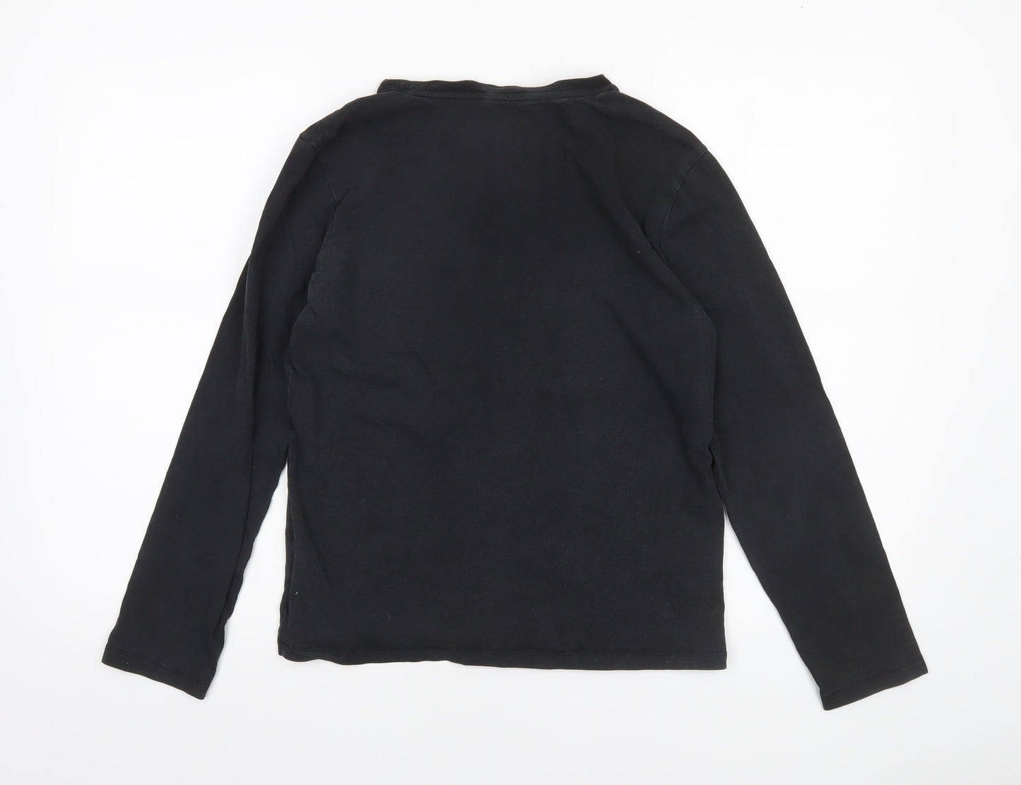 Boys UK Size 14-16 Years Calvin Klein Black Basic T-Shirt