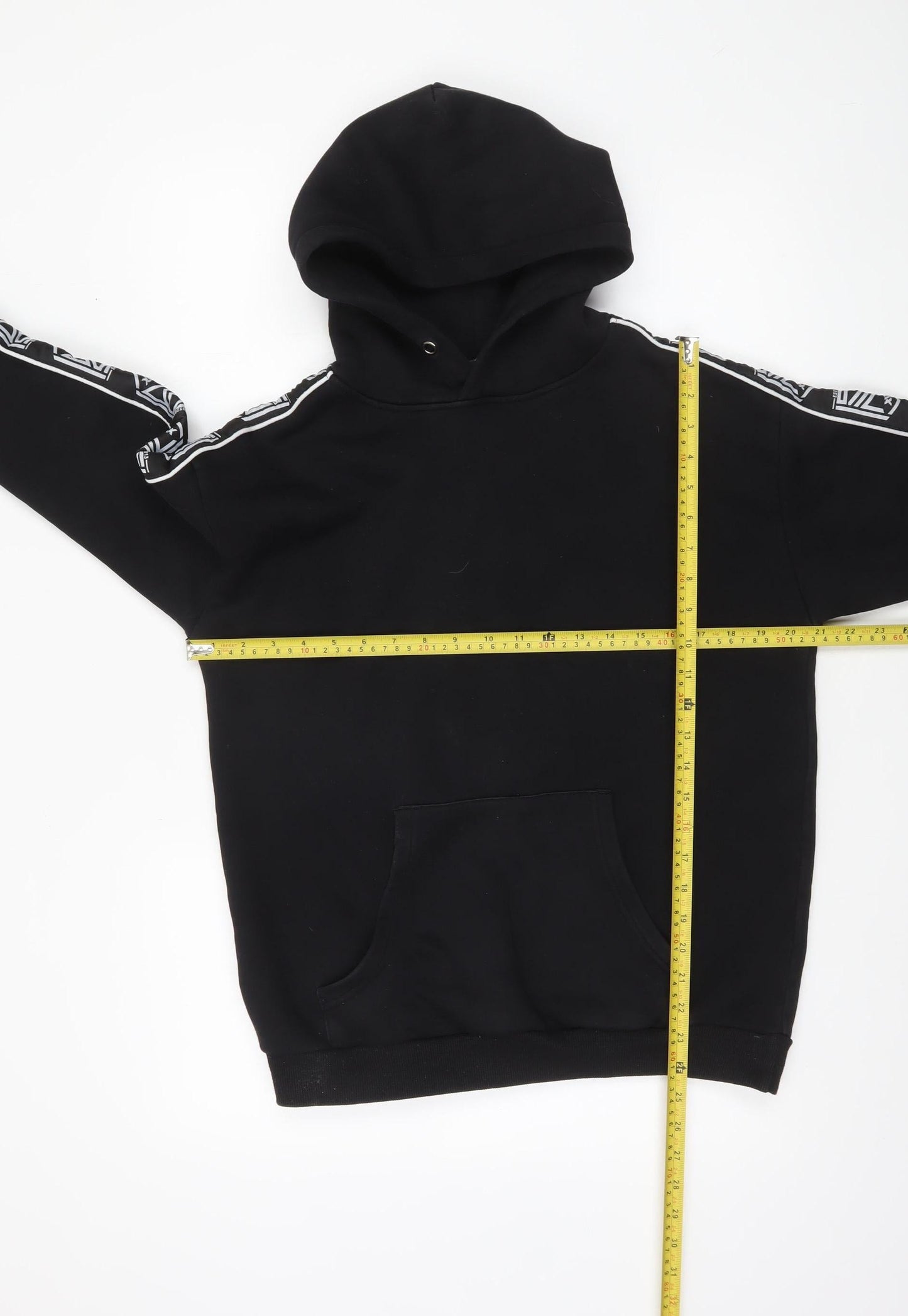 Mens UK Size S Sidemen Black Pullover Hoodie