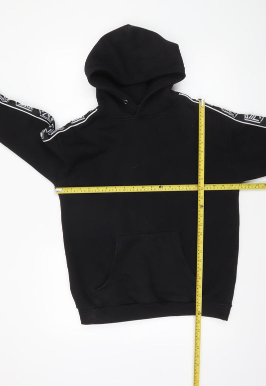 Mens UK Size S Sidemen Black Pullover Hoodie