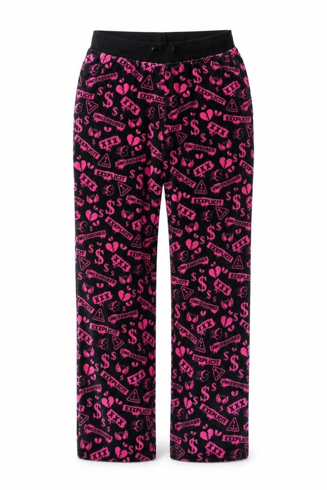 Womens UK Size M Club Exx Regular Fit Sweatpants Black Trousers