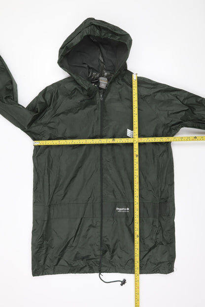 Mens UK Size S Regatta Green Windbreaker Coat