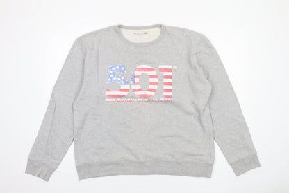Mens UK Size XL Levi Strauss & Co. Grey Pullover Sweatshirt
