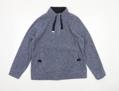 Womens UK Size 14 Maine New England Blue Pullover Sweatshirt